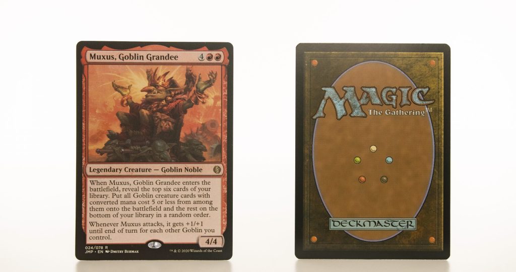 Muxus Goblin Grandee Jumpstart Jmp Hologram Mtg Proxy