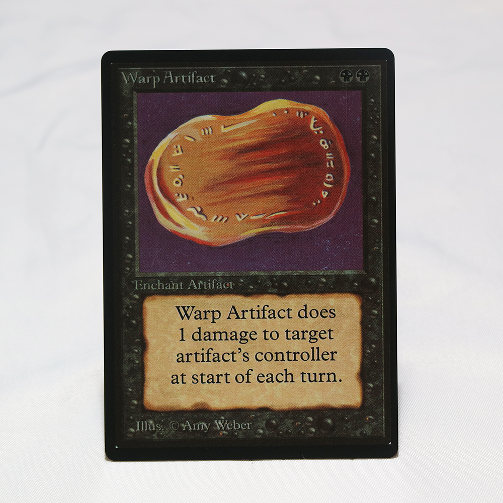 Warp Artifact B Limited Edition Beta (LEB) Normal – MTG Proxy